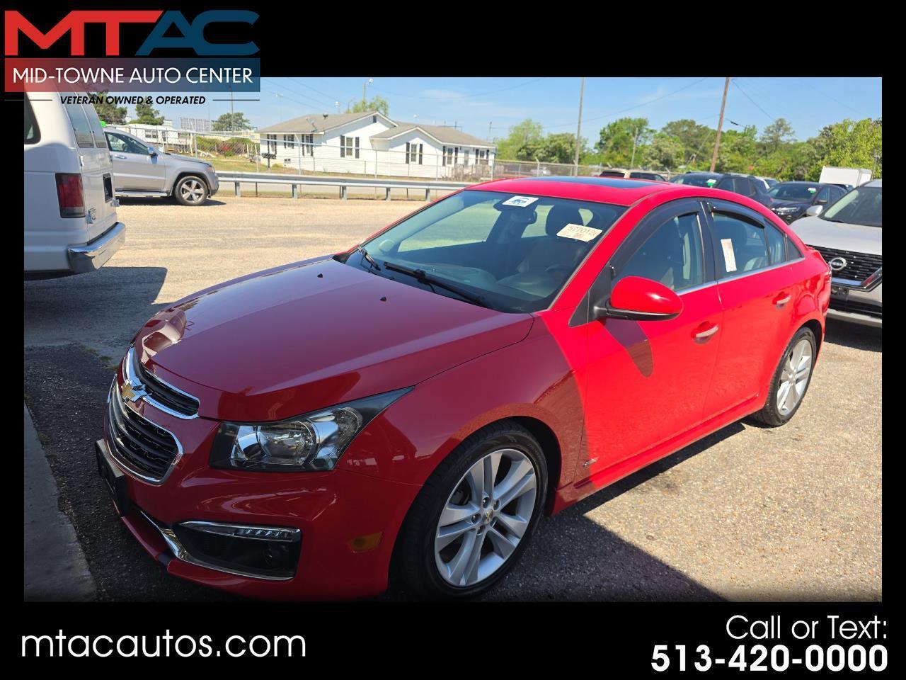 2015 Chevrolet Cruze 4dr Sdn LTZ