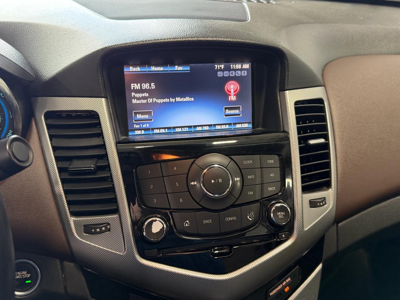 Chevrolet Cruze 4dr Sdn LTZ 2015