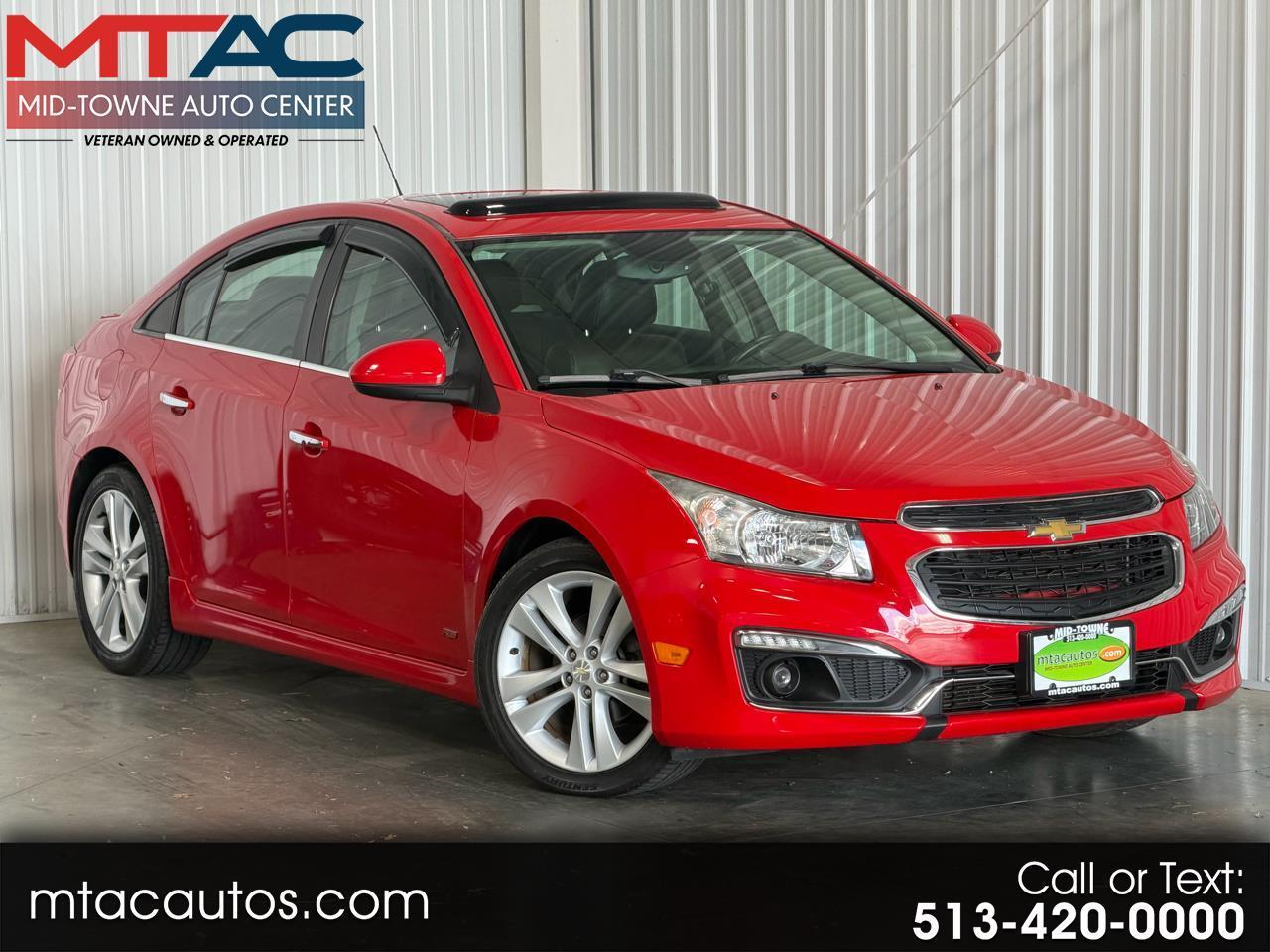 2015 Chevrolet Cruze 4dr Sdn LTZ