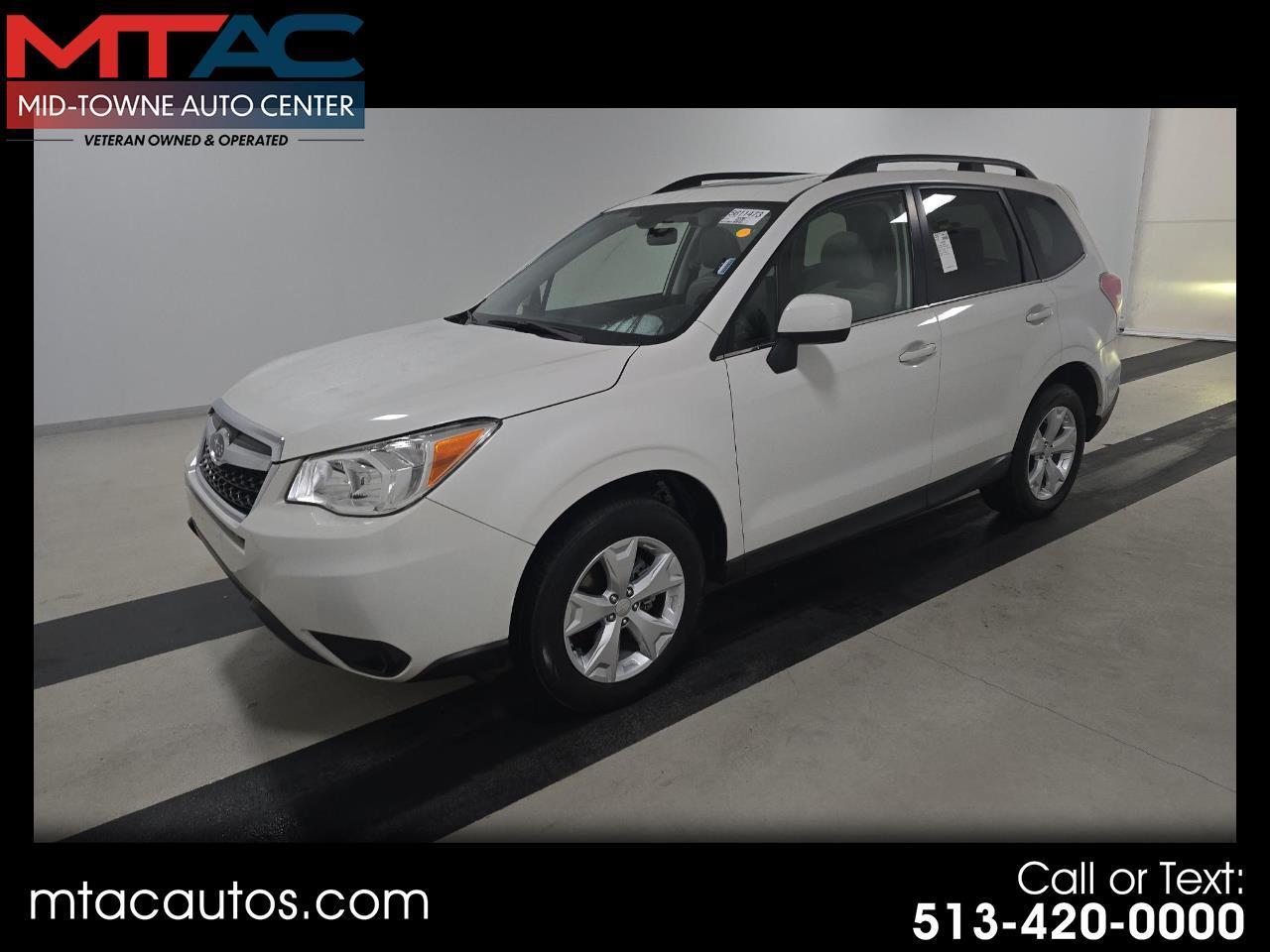Subaru Forester 4dr CVT 2.5i Limited PZEV 2016