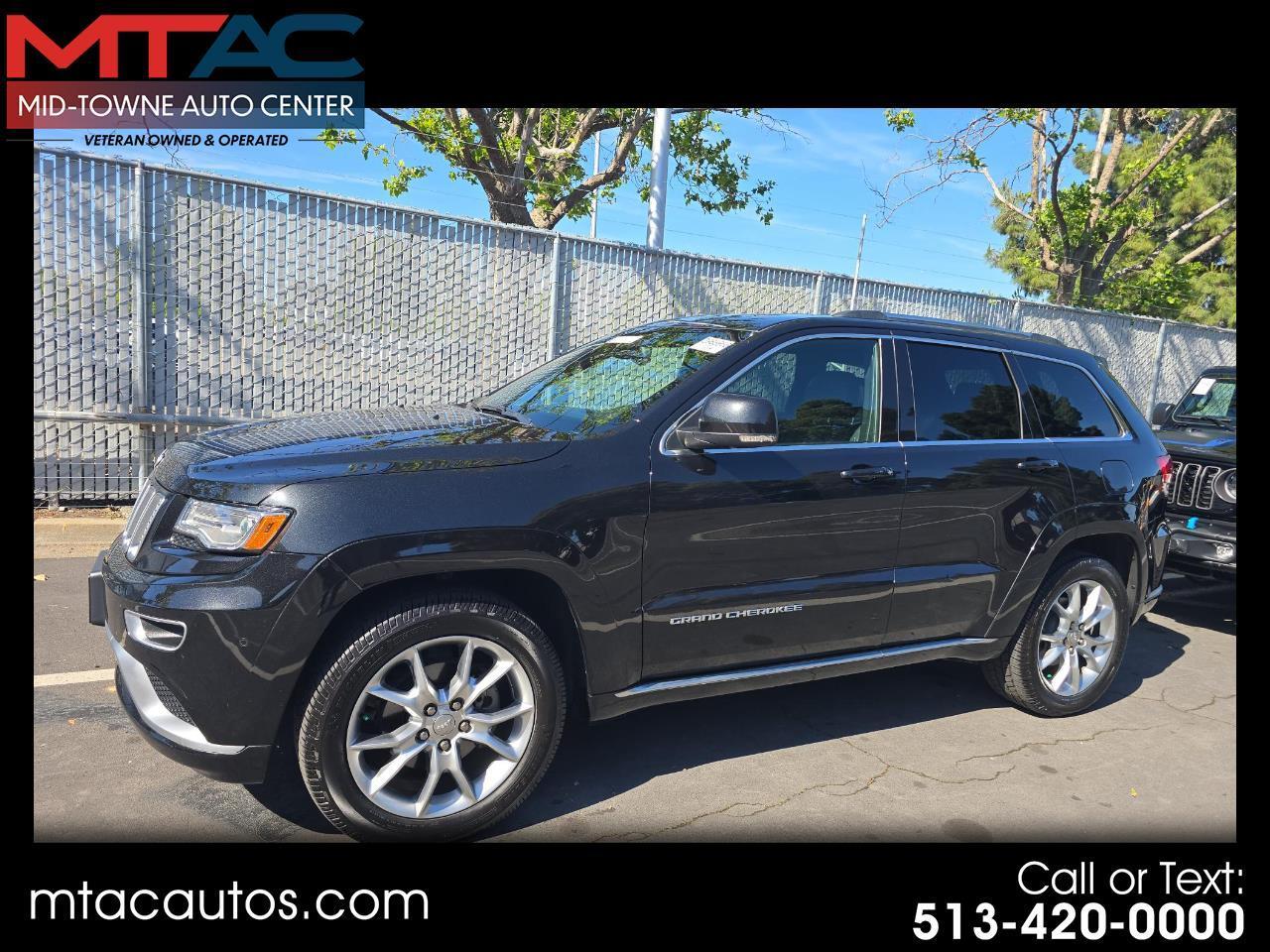 Jeep Grand Cherokee 4WD 4dr Summit 2016