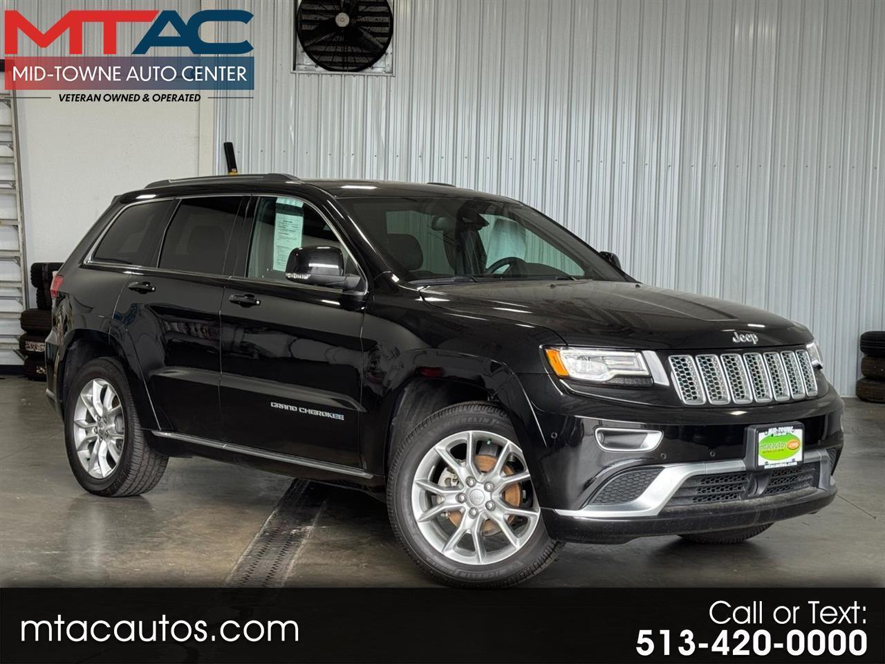 2016 Jeep Grand Cherokee 4WD 4dr Summit
