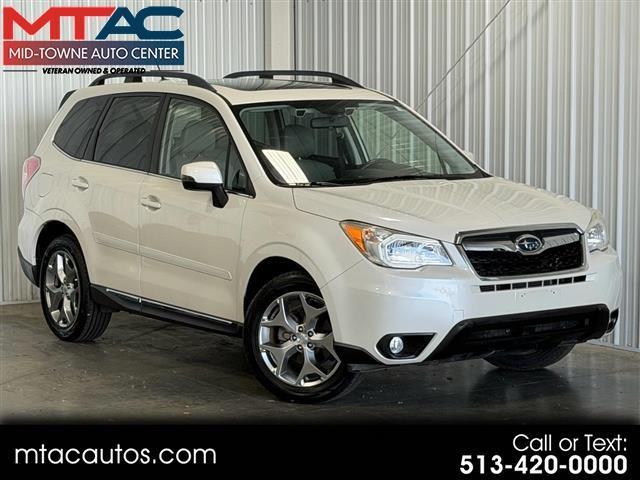 White 2015 Subaru Forester 2.5i Touring SUV / Crossover All-Wheel Drive Automatic