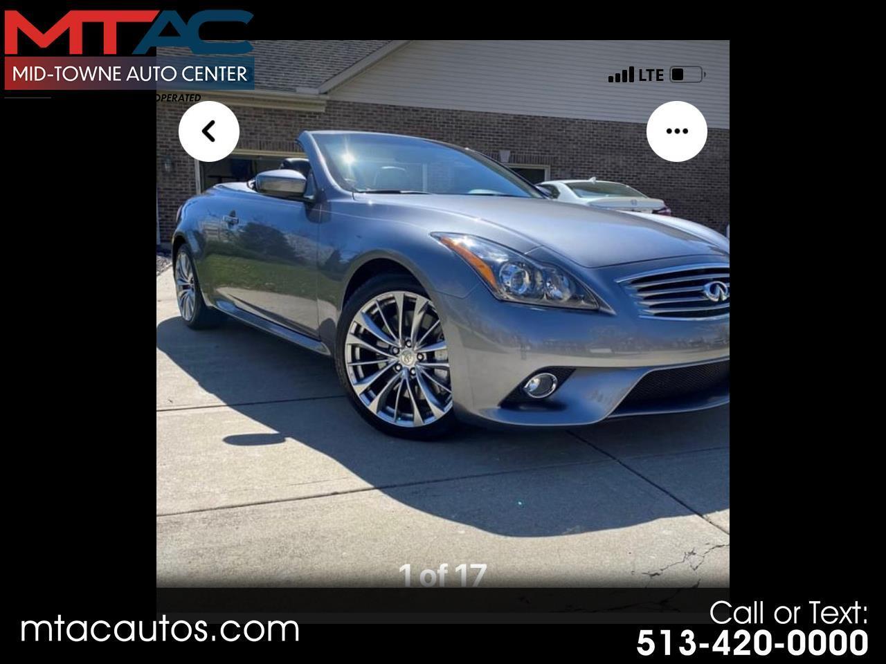 2011 Infiniti G37 Convertible 2dr Base