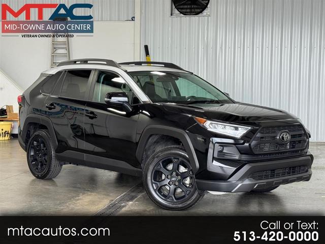 Black 2021 Toyota RAV4 SUV / Crossover All-Wheel Drive 8-Speed Automatic