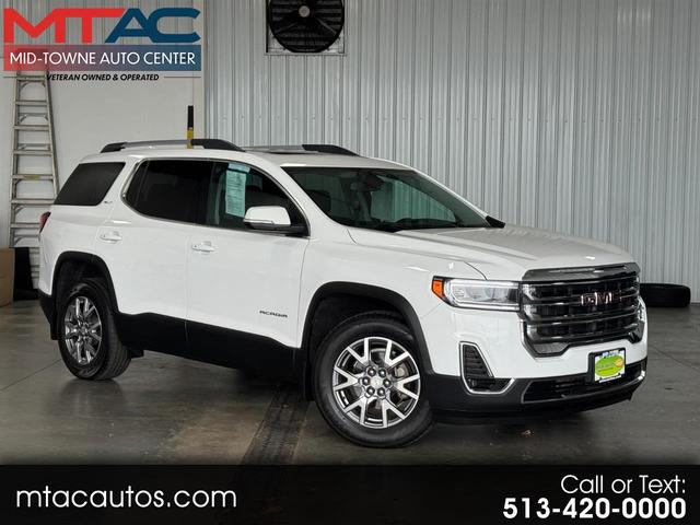White 2020 GMC Acadia SUV / Crossover Four-Wheel Drive Automatic