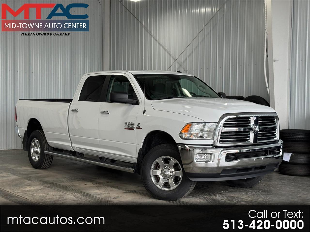 2018 RAM 2500 Big Horn 4x4 Crew Cab 8' Box