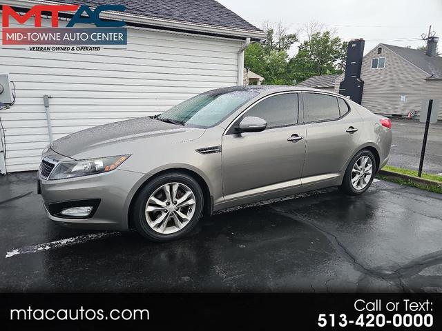 Gray 2013 Kia Optima EX Sedan Front-Wheel Drive Automatic