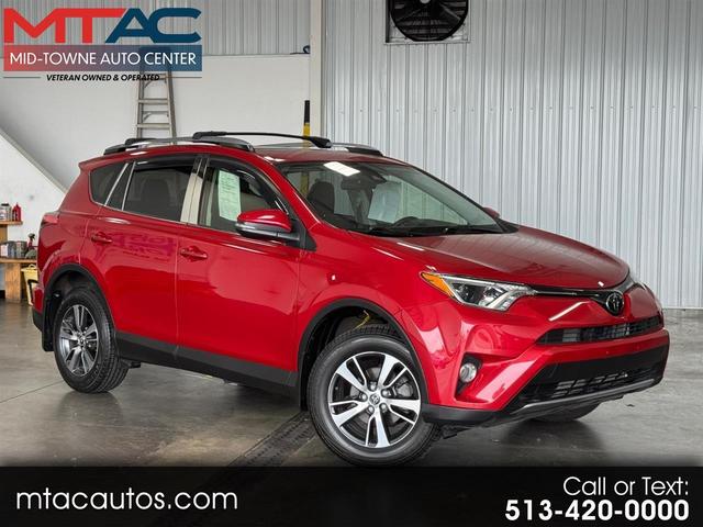 Red 2017 Toyota RAV4 SUV / Crossover All-Wheel Drive Automatic
