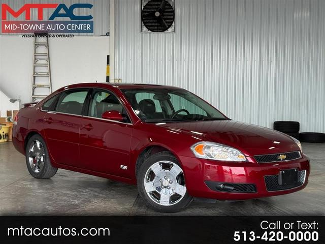 Red 2008 Chevrolet Impala Sedan Front-Wheel Drive Automatic