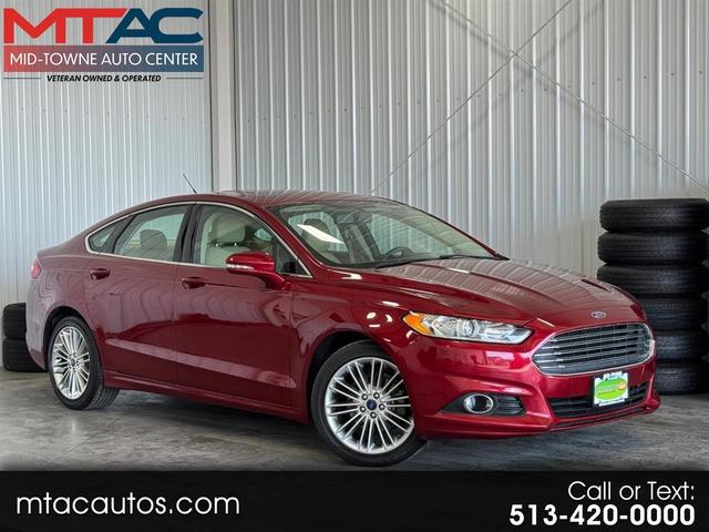 Red 2016 Ford Fusion Sedan All-Wheel Drive Automatic