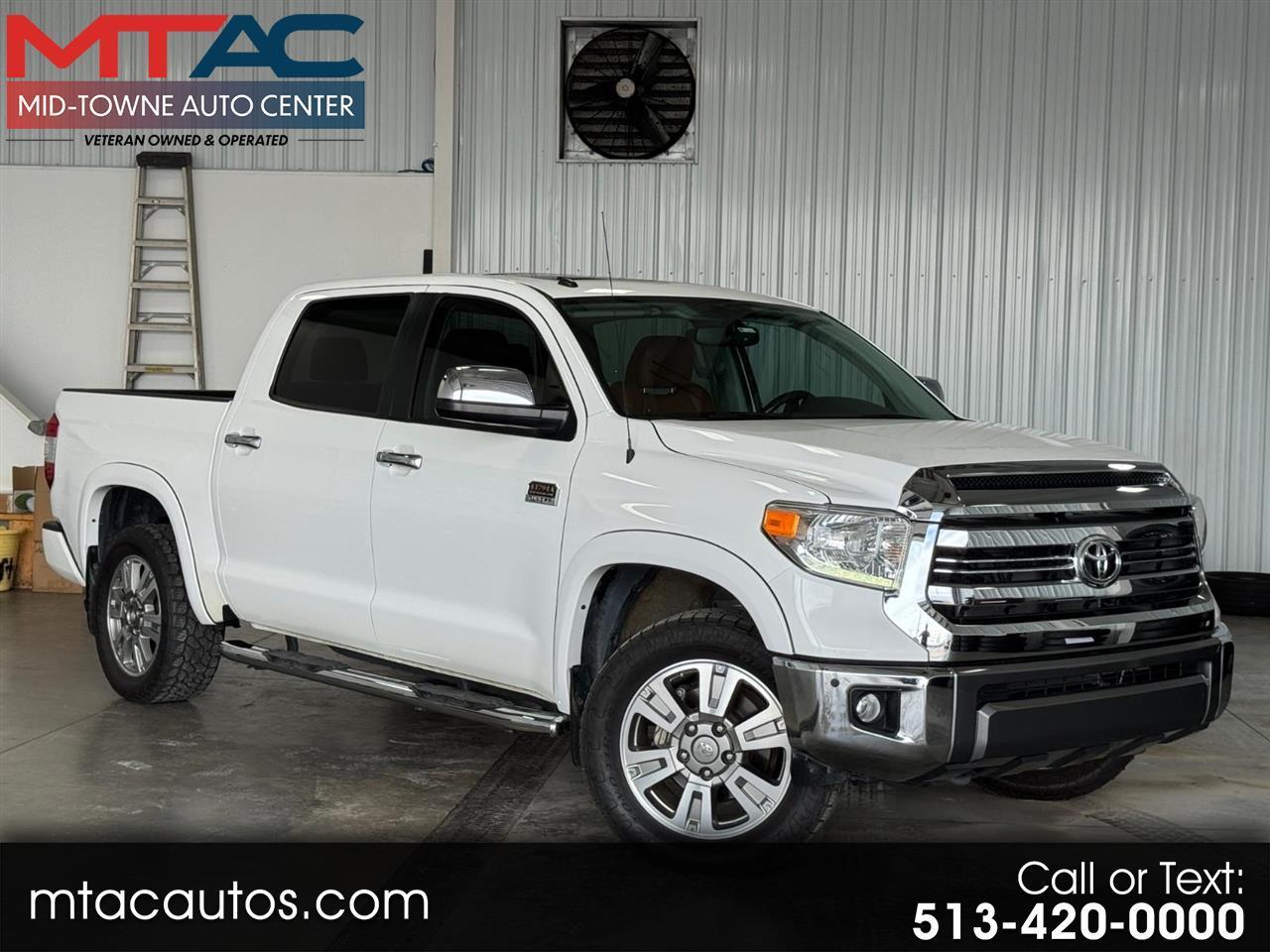 Toyota Tundra 4WD 1794 Edition CrewMax 5.5' Bed 5.7L FFV (Natl) 2017