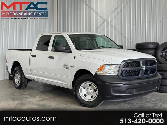 White 2019 RAM 1500 Pickup Truck Four-Wheel Drive Automatic