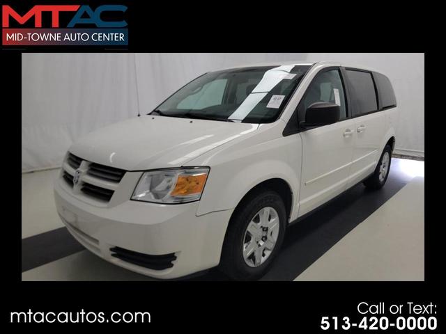 White 2009 Dodge Grand Caravan Minivan Front-Wheel Drive Automatic