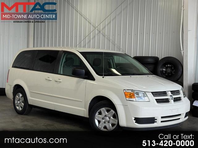White 2009 Dodge Grand Caravan Minivan Front-Wheel Drive Automatic