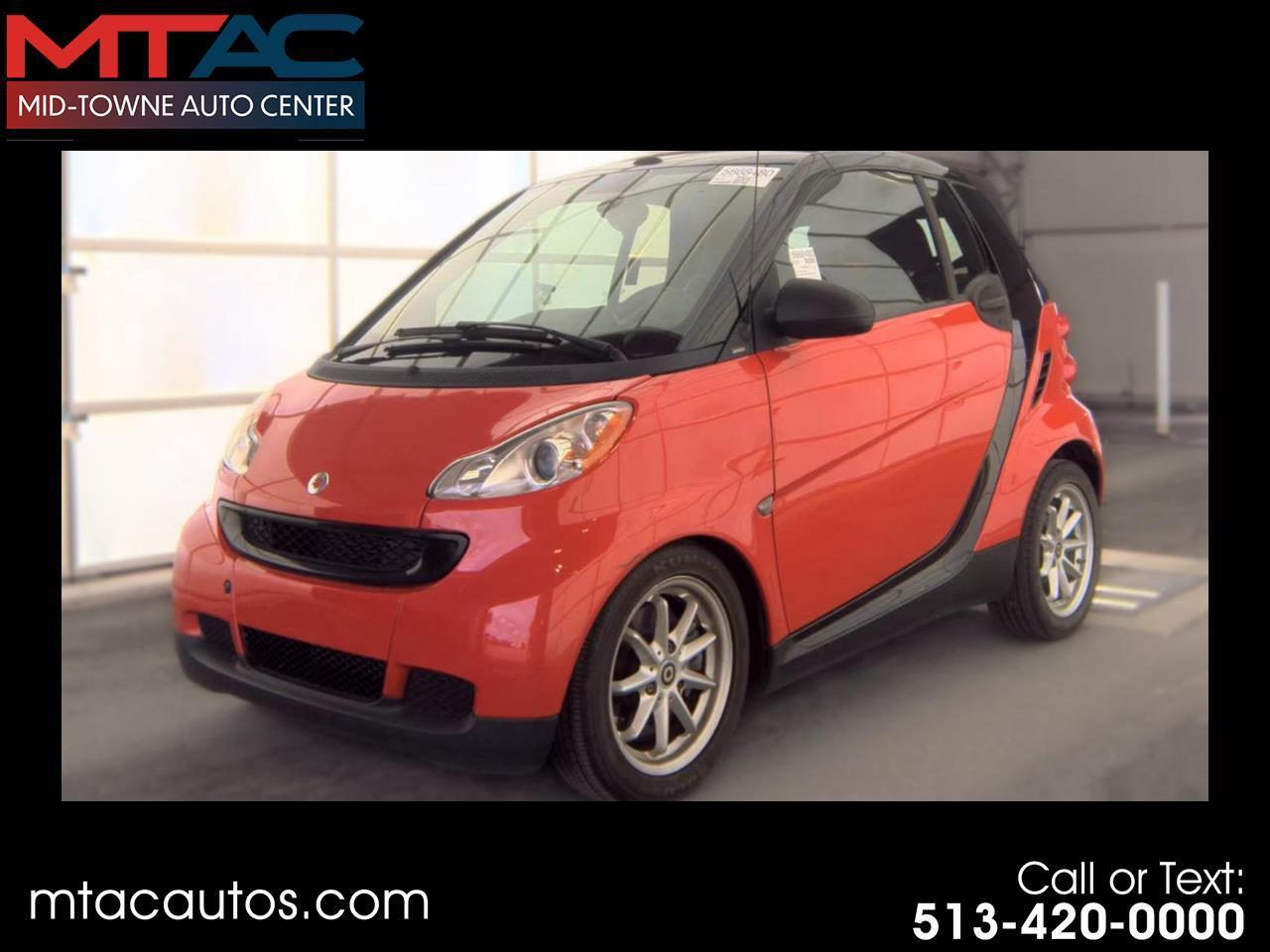 2008 Smart Fortwo 2dr Cabriolet Passion