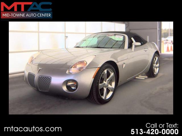 Silver 2007 Pontiac Solstice Convertible Rear-Wheel Drive Automatic