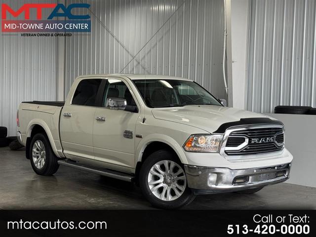 White 2017 RAM 1500 Pickup Truck Four-Wheel Drive Automatic