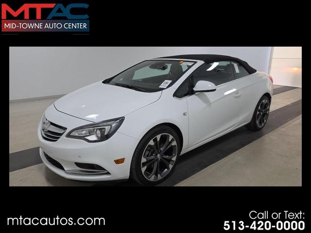 White 2017 Buick Cascada Convertible Front-Wheel Drive Automatic
