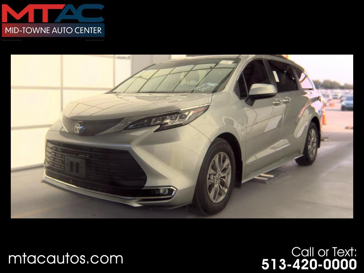 Toyota Sienna XLE FWD 8-Passenger (Natl) 2021