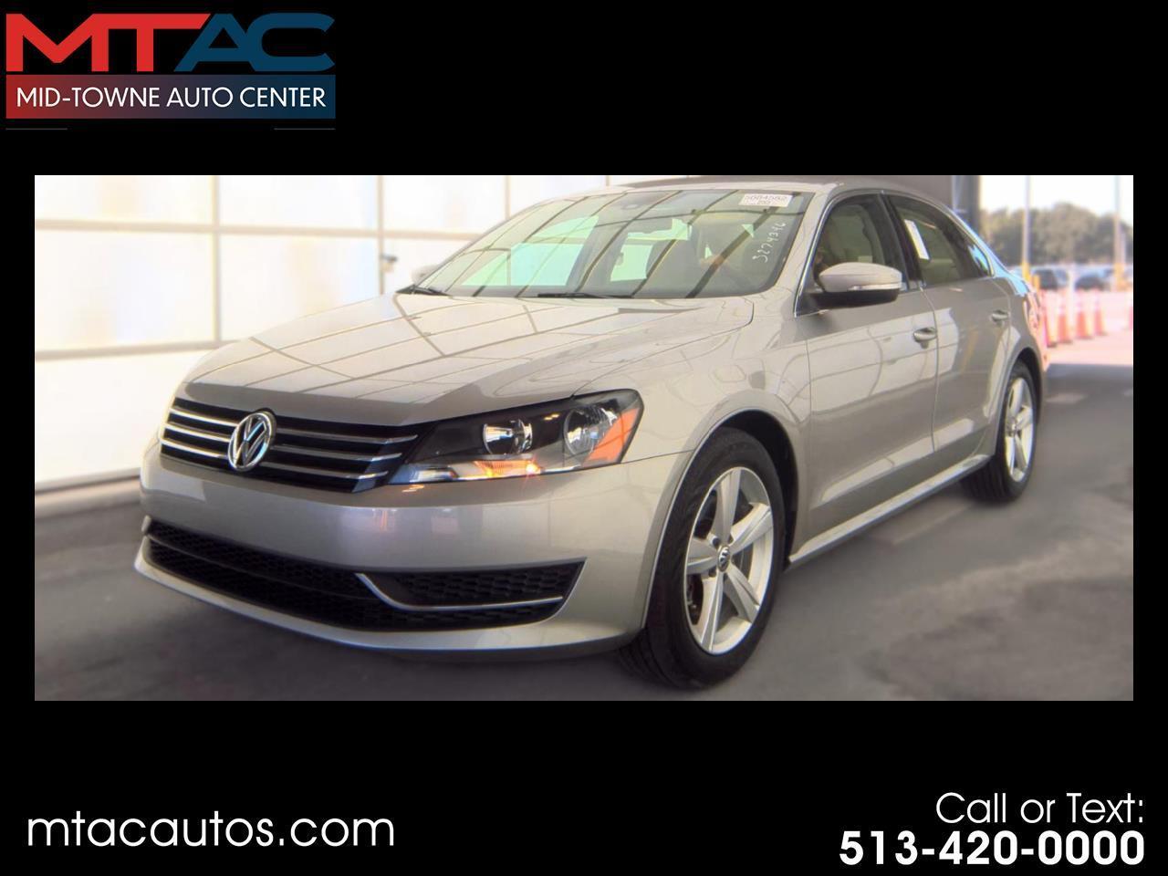 Volkswagen Passat 4dr Sdn 2.5L Auto SE 2013