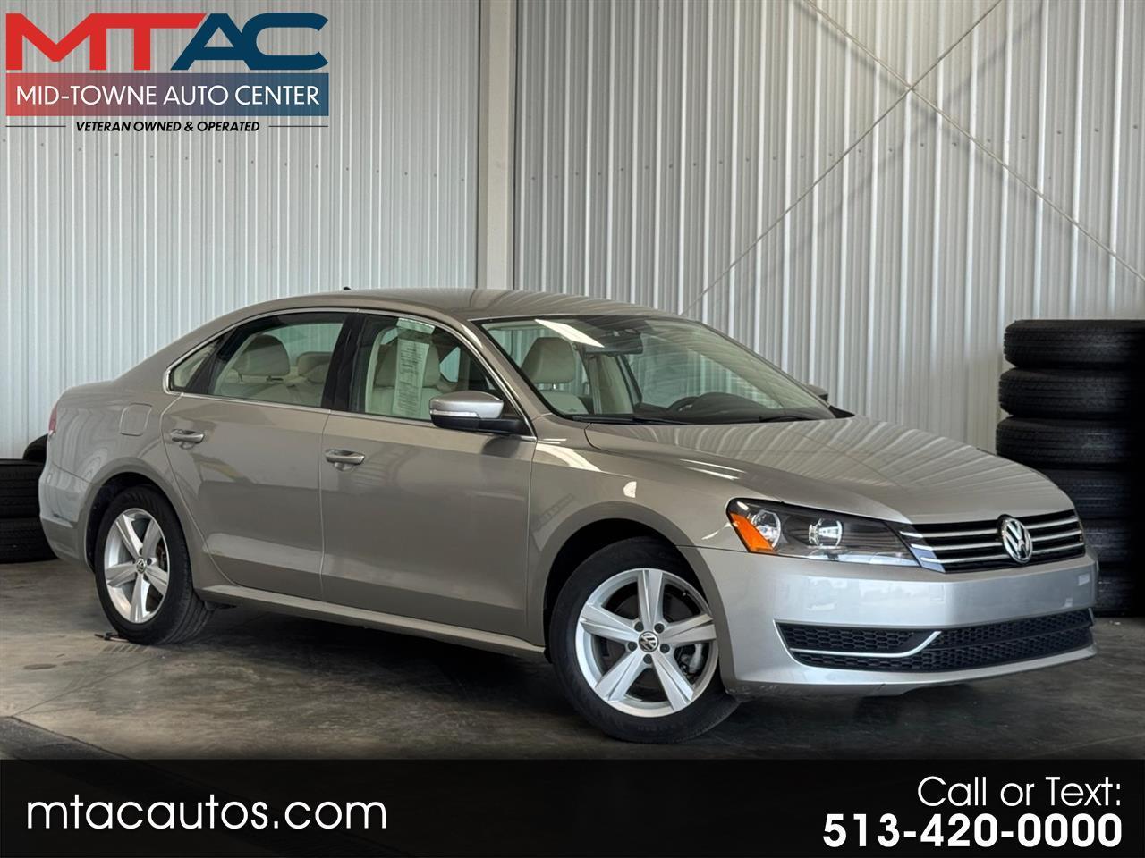 2013 Volkswagen Passat 4dr Sdn 2.5L Auto SE