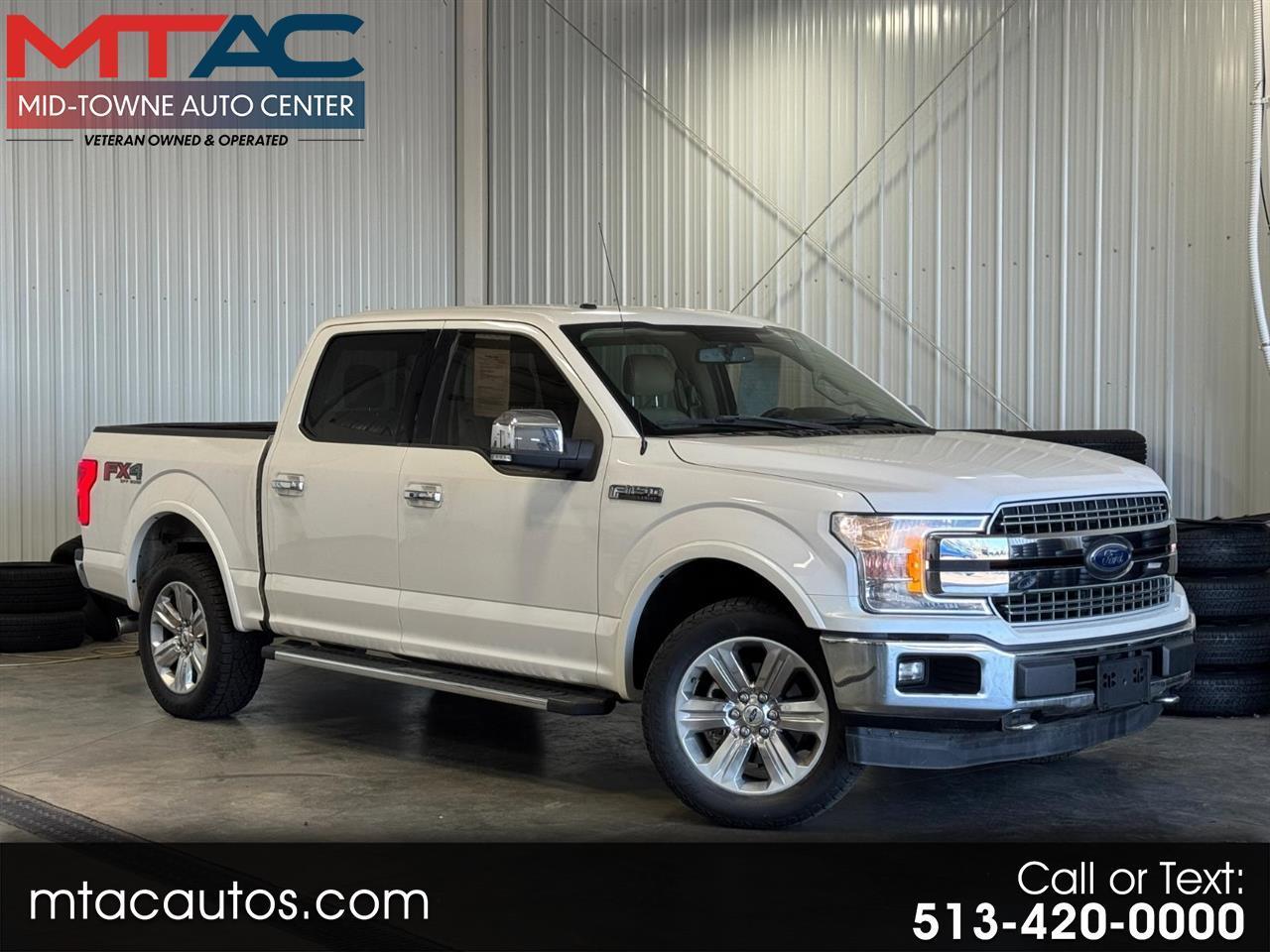 2018 Ford F-150 LARIAT 4WD SuperCrew 5.5' Box