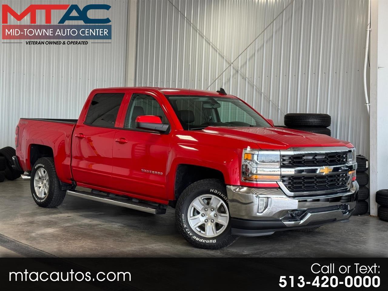 2016 Chevrolet Silverado 1500 4WD Crew Cab 143.5" LT w/1LT