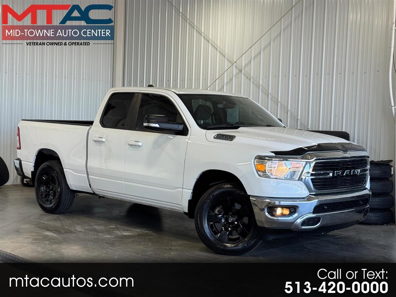 2021 RAM 1500 Big Horn 4x4 Quad Cab 6'4" Box