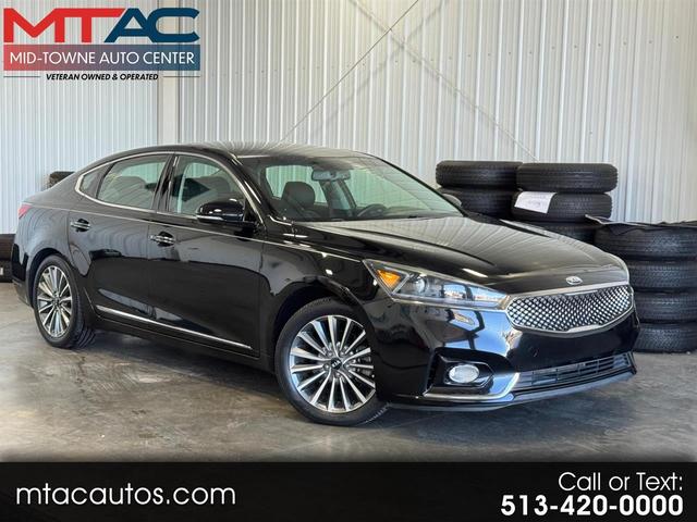 Black 2019 Kia Cadenza Sedan Front-Wheel Drive Automatic