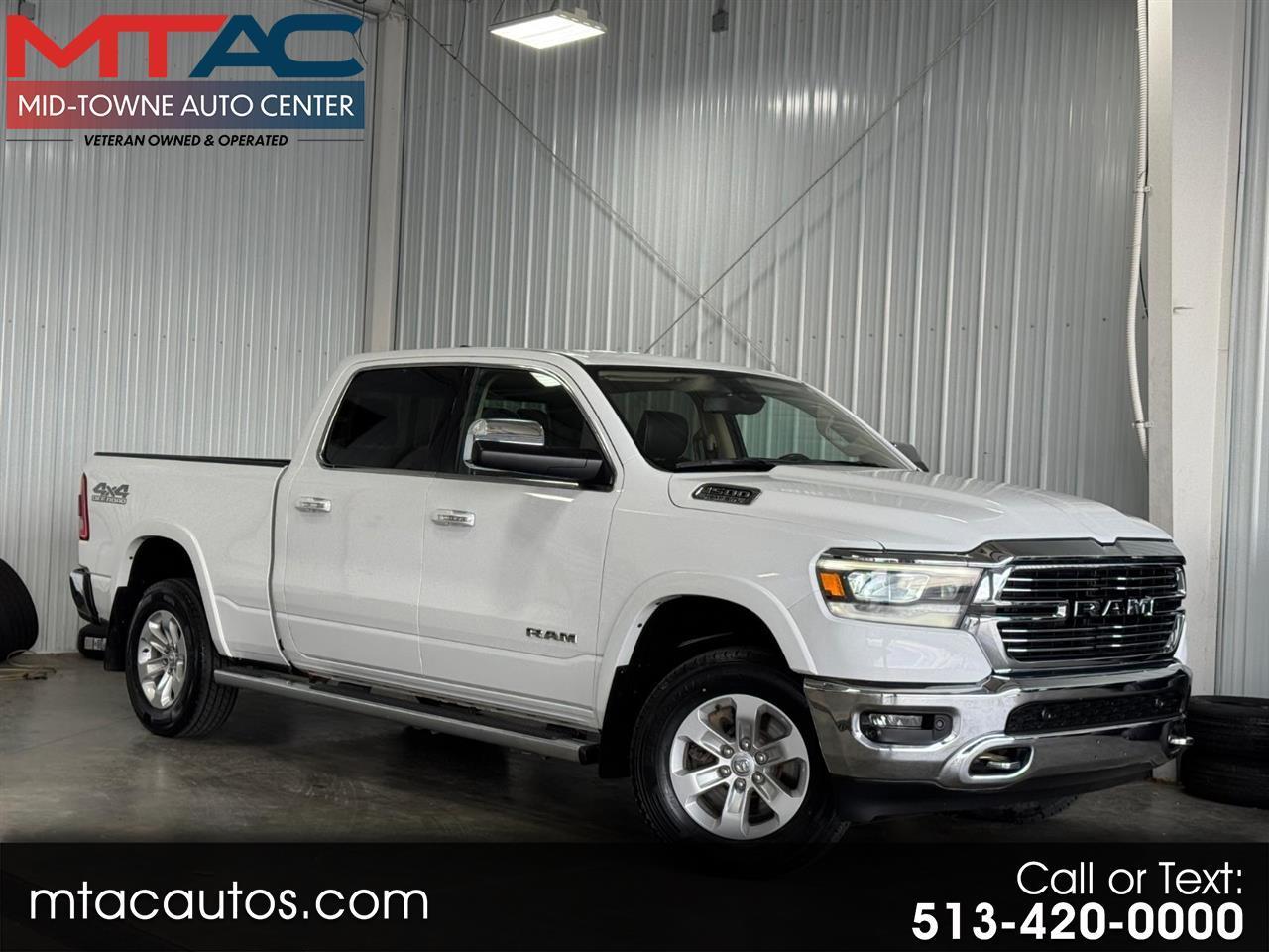 2020 RAM 1500 Laramie 4x4 Crew Cab 6'4" Box