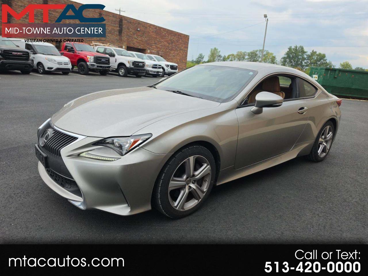 Lexus RC 200t 2dr Cpe 2016