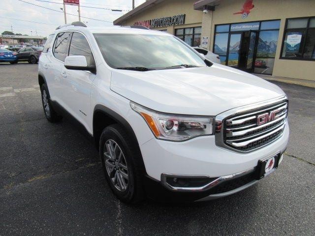White Frost Tricoat 2019 GMC Acadia SLE-2 AWD SUV / Crossover Four-Wheel Drive Automatic