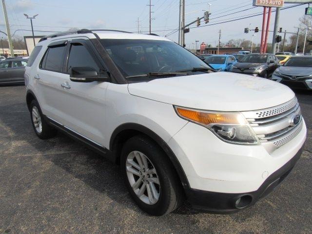 Oxford White 2015 Ford Explorer XLT 4WD SUV / Crossover All-Wheel Drive Automatic