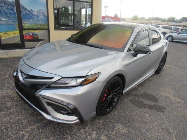 Celestial Silver Metallic 2021 Toyota Camry Sedan All-Wheel Drive Automatic