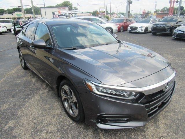 Gray (Modern Steel Metallic) 2018 Honda Accord Sedan Front-Wheel Drive Automatic