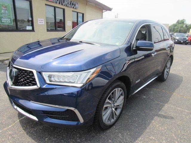 Fathom Blue Pearl 2018 Acura MDX SUV / Crossover All-Wheel Drive Automatic