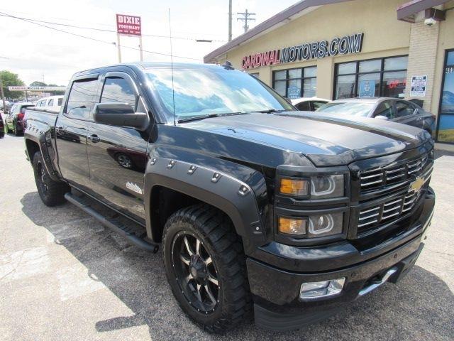 Black 2015 Chevrolet Silverado 1500 Pickup Truck Four-Wheel Drive Automatic