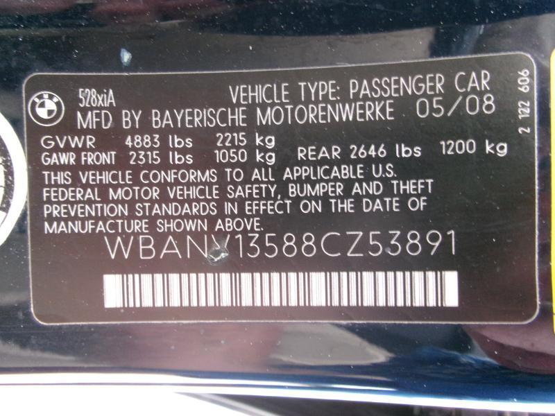 BMW 5-Series 528xi 2008