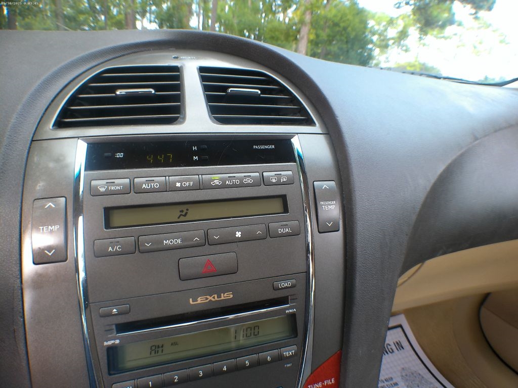 Lexus ES 350 Sedan 2007 Lexus ES 350 Sedan 2007