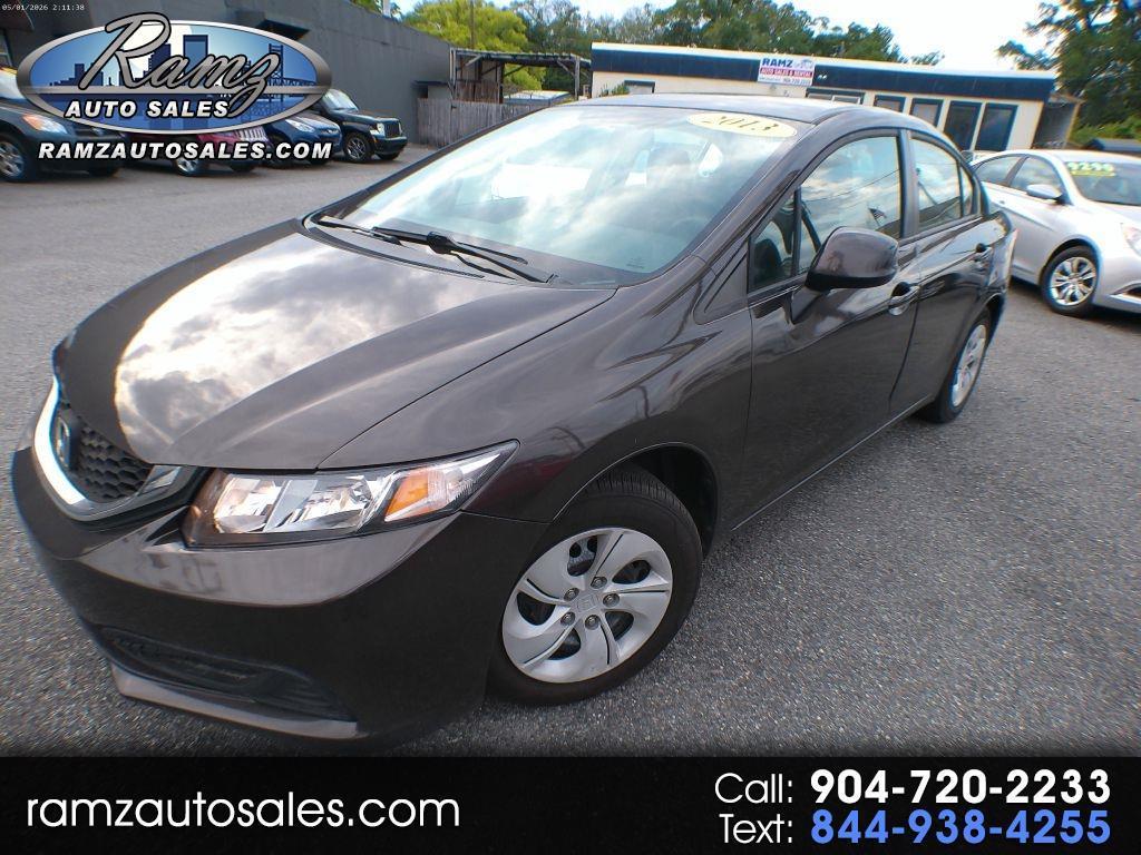 Honda Civic LX Sedan 5-Speed AT 2013