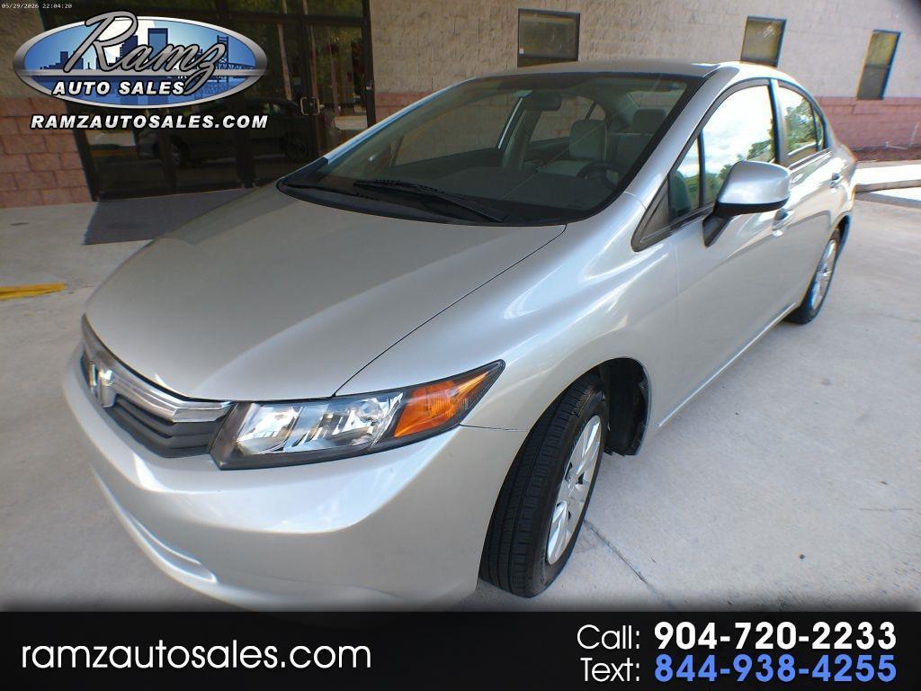 Honda Civic LX Sedan 5-Speed MT 2012