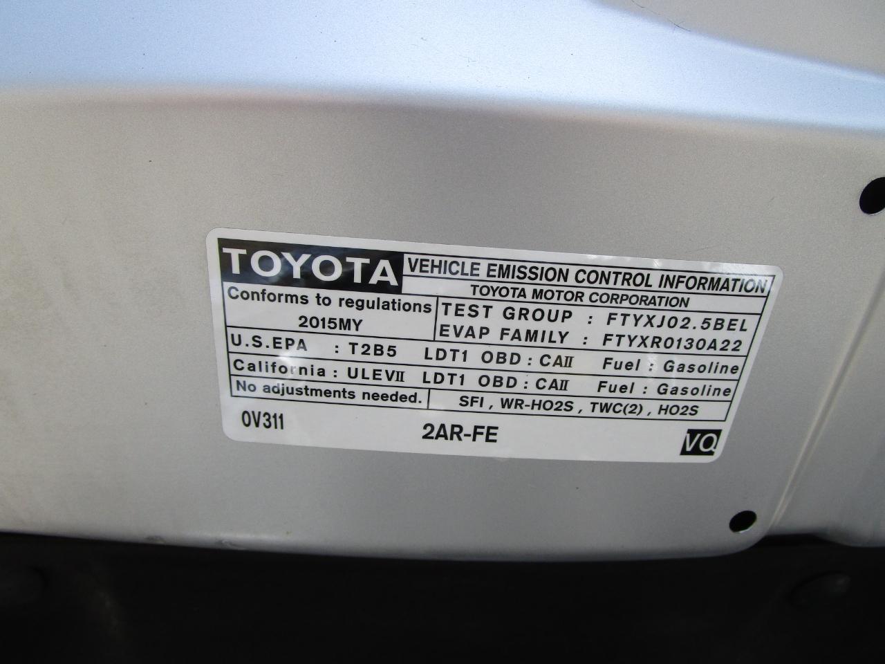 Toyota RAV4 AWD 4dr Limited (Natl) 2015