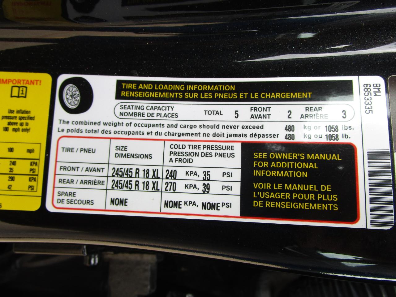 BMW 5 Series 4dr Sdn 535i xDrive AWD 2011
