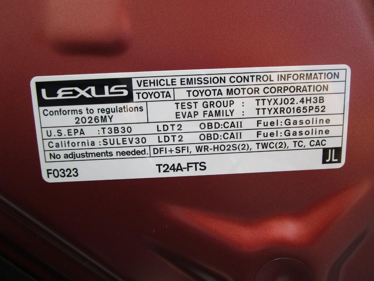 Lexus RX RX 350 AWD 2026