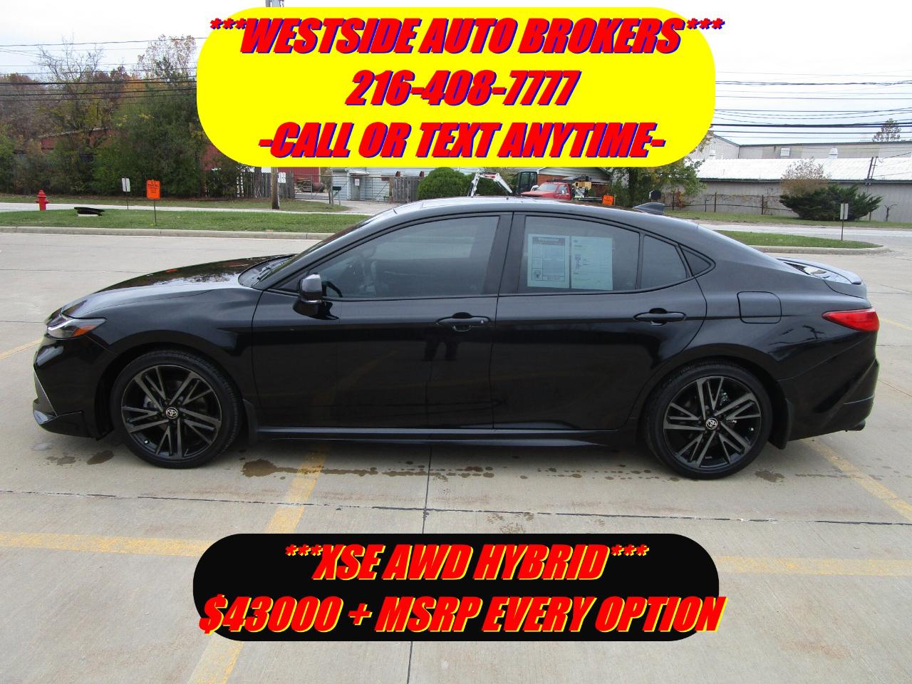 Toyota Camry XSE AWD (Natl) 2025