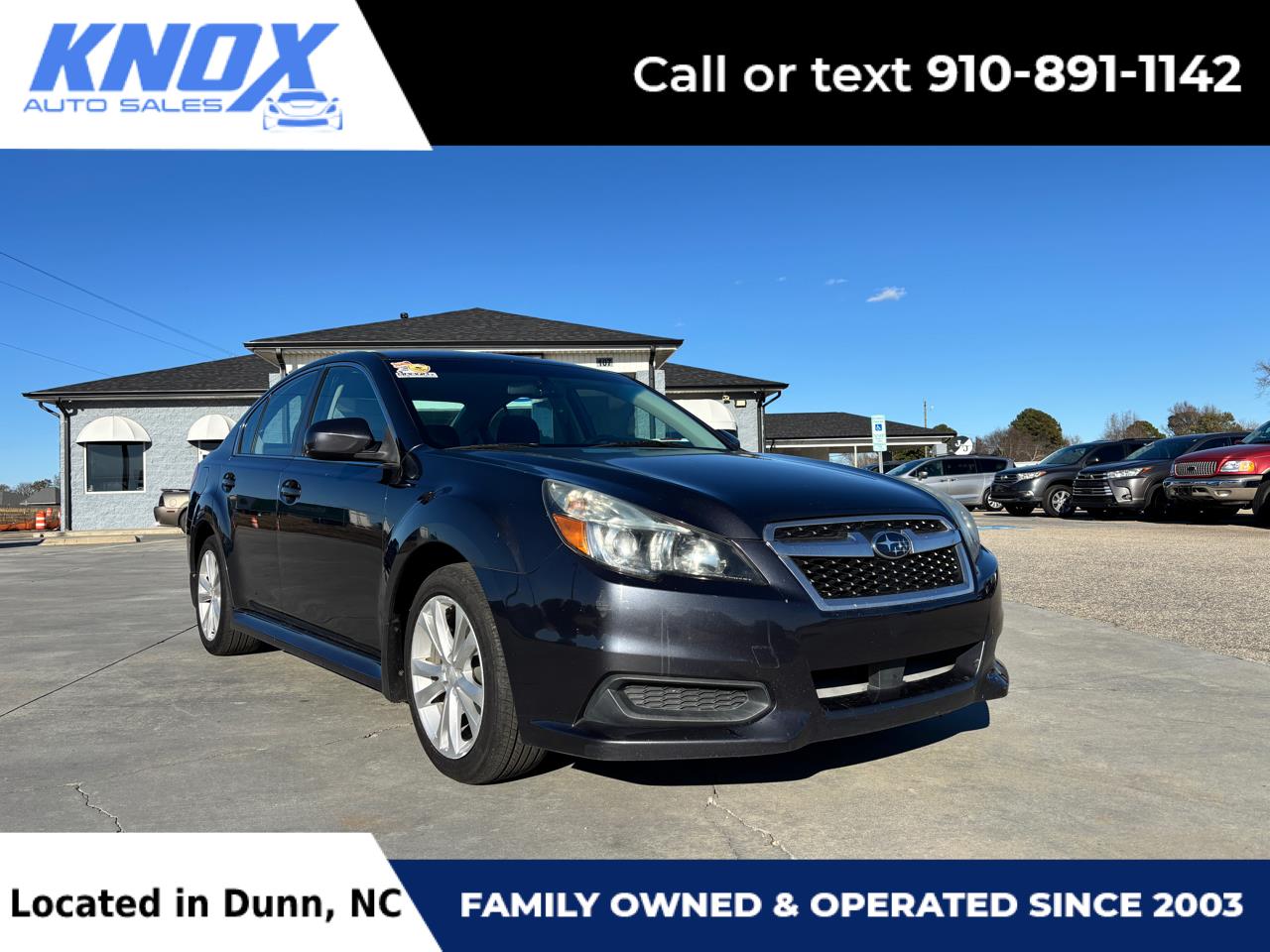 2013 Subaru Legacy 4dr Sdn H4 Auto 2.5i Premium
