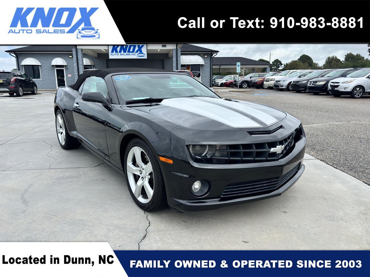 2011 Chevrolet Camaro 2dr Conv 2SS