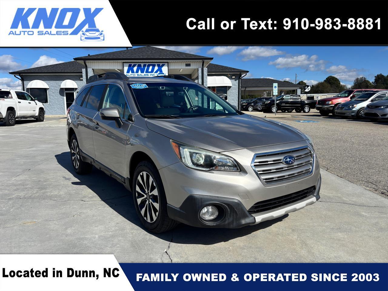 2017 Subaru Outback 3.6R Limited