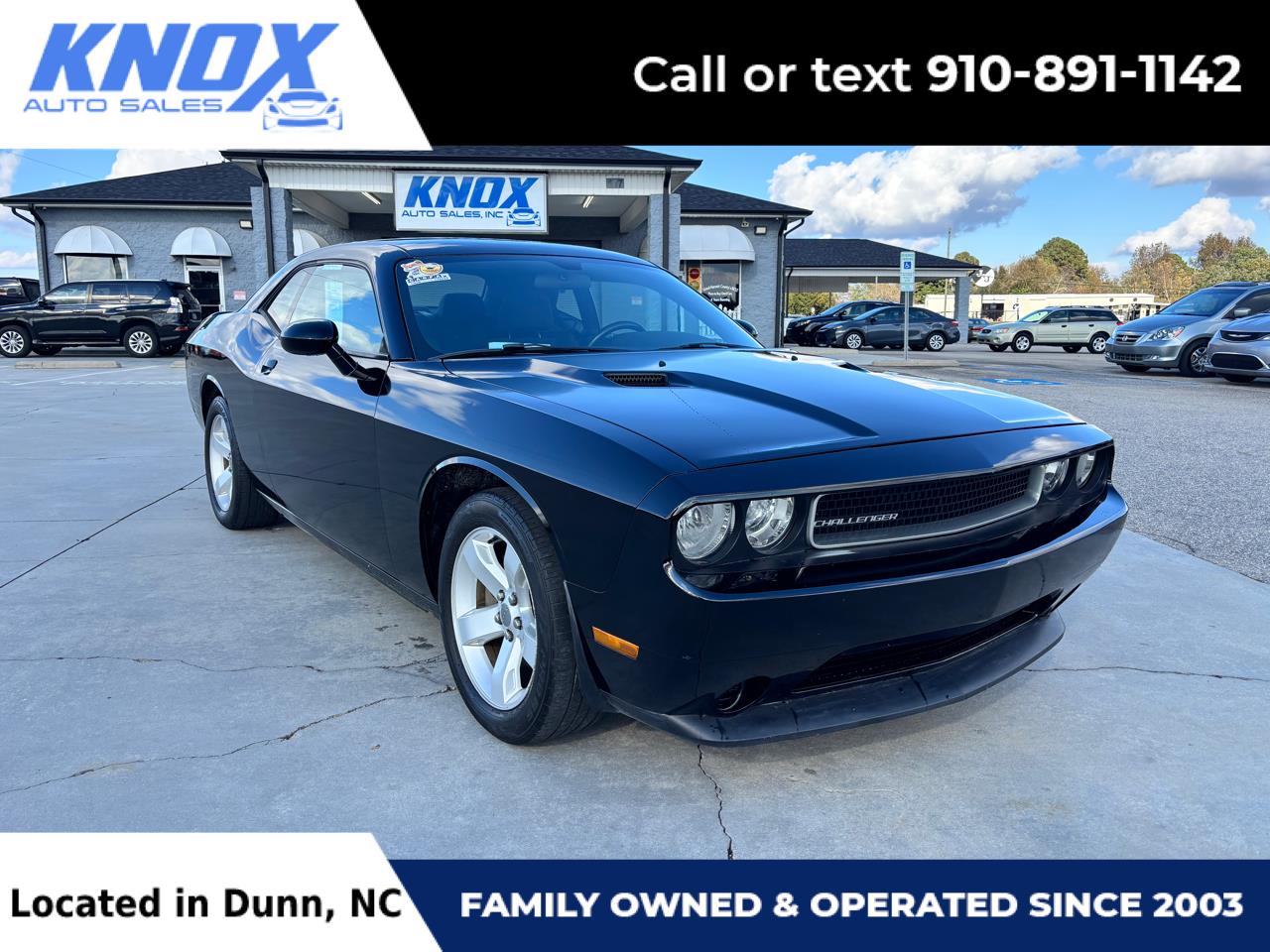 2012 Dodge Challenger 2dr Cpe SXT